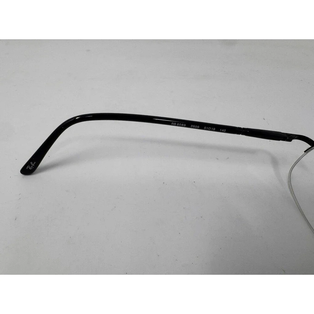 Ray-Ban RB6089 Eyeglass Frames Only 51-19-140 Black 2509